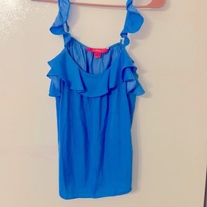 Lilly Pulitzer tank. Periwinkle size XXS